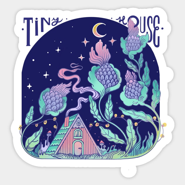 Tiny house Sticker by Paolavk